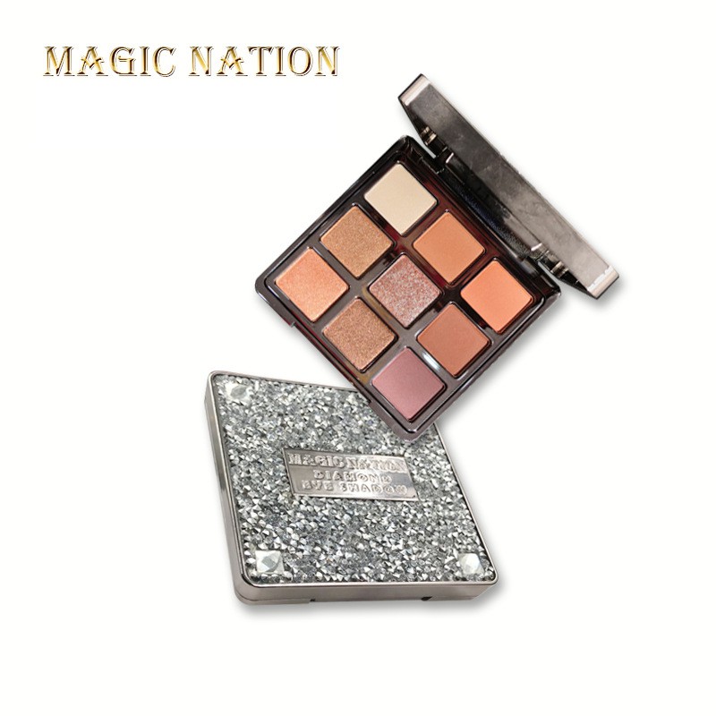 MAGIC NATION 9 Color Diamond Eyeshadow Palette