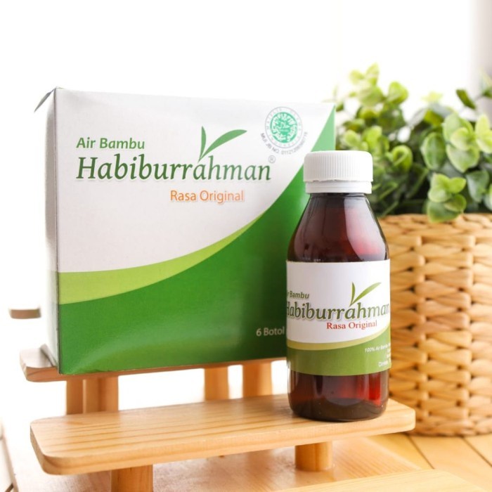 

HDBest_Store Air Bambu Habiburrahman Asli Air Ruas Bambu Alami Habiburahman 120 ml ( Air Kesehatan )