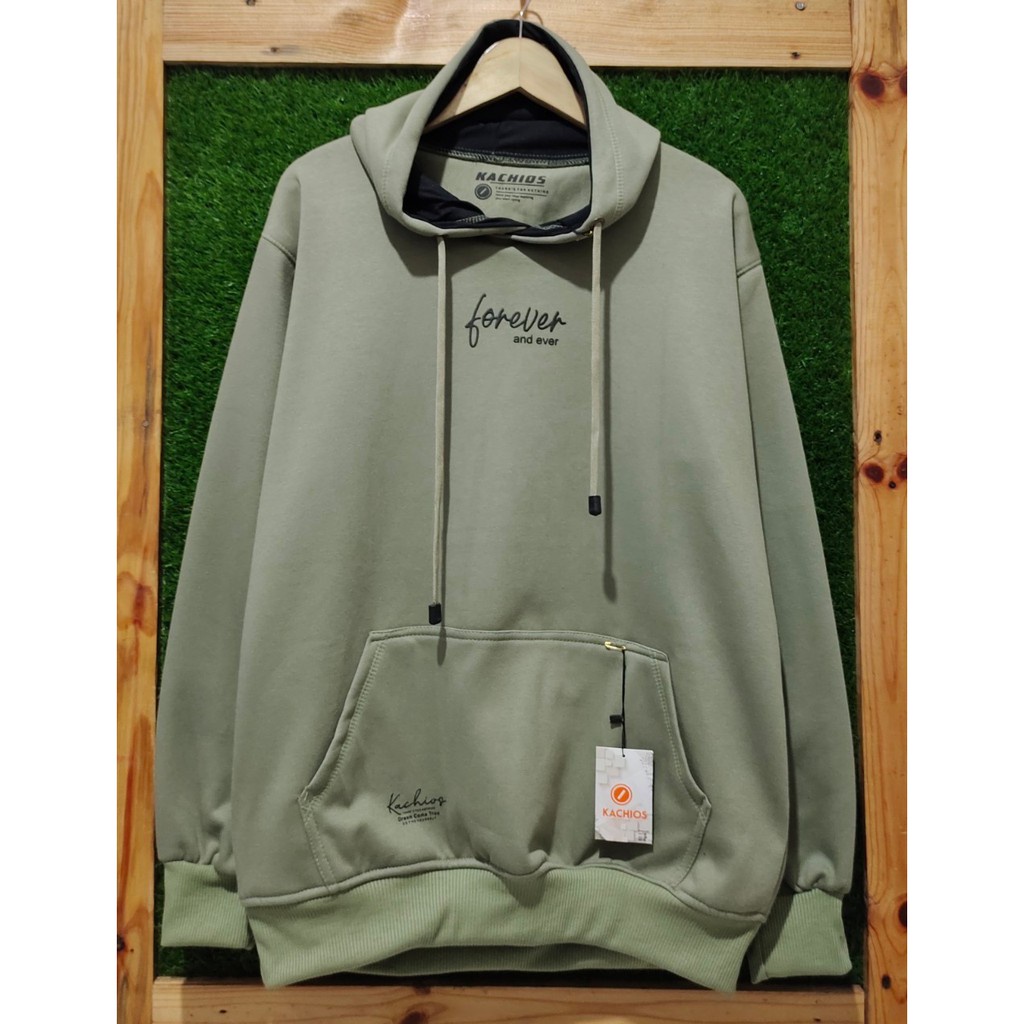 Hoodie Kachios - suiter Hoodie  - Sweater Hoodie Japan Pria Dan Wanita - Premium Fleece Tebal Termurah- ukuran jumbo m - 3xl