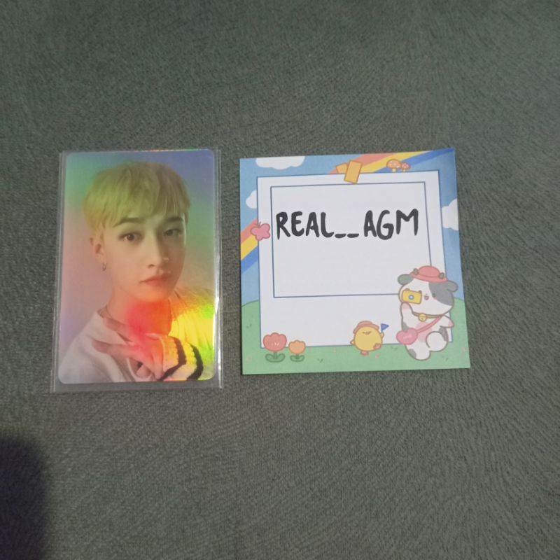 READY STOCK OFFICIAL Nacific Stray Kids Event 2 Bangchan Bang Chan Holo hologram Selca PC E2 E.2