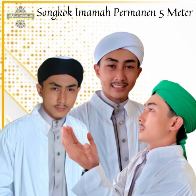 Sorban Imamah Permanen Peci Imamah Permanen