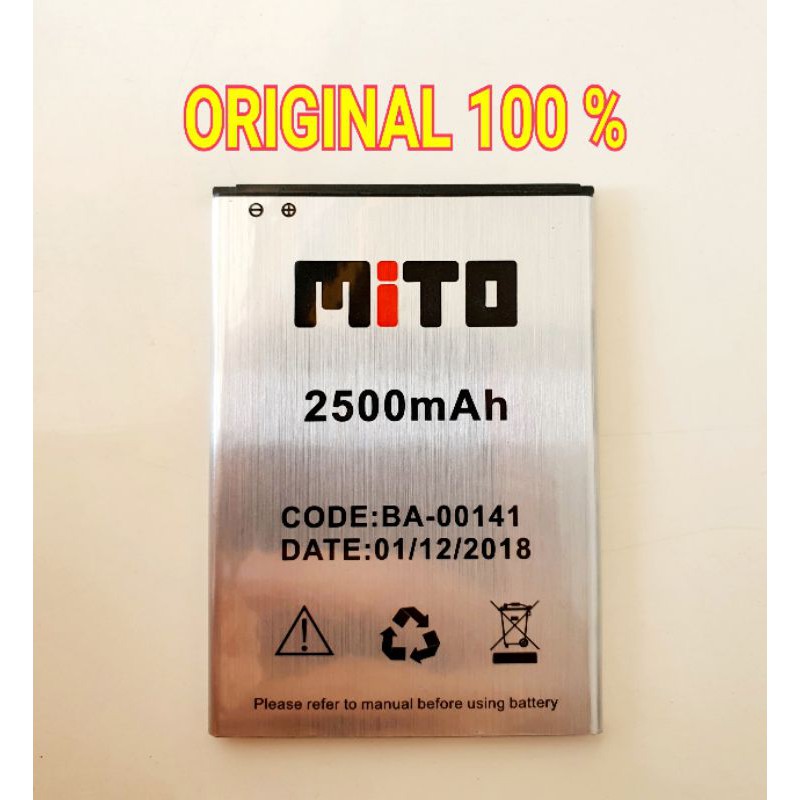 Baterai Original Mito Z1 Plus A37 Batre Batrai Code BA 00141 Z1plus