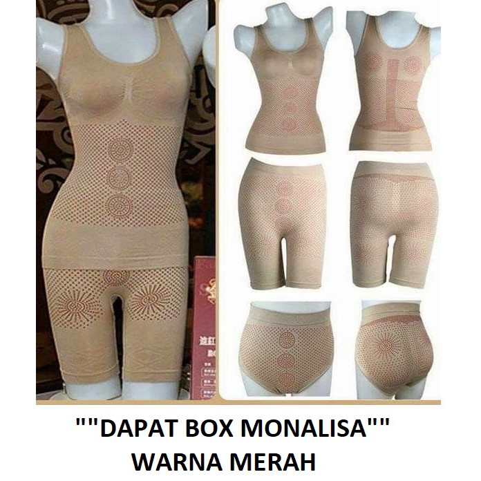 MONALISA ~ SLIMMING SUIT ~ BAJU PELANGSING dengan INFRA RED