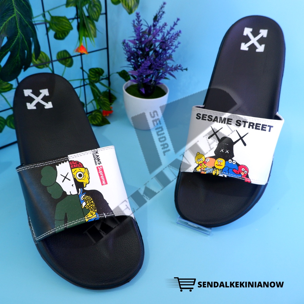 Sandal Slop Pria / Sendal slop pria/ sendal slop dewasa/ sendal Motif Terbaru