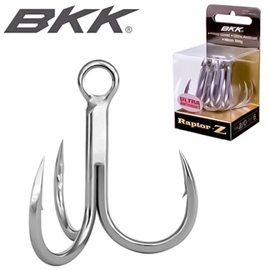 Kail Pancing Hook Treble BKK RAPTOR Z 6071 4X HG | ZEUZ GT BREAK