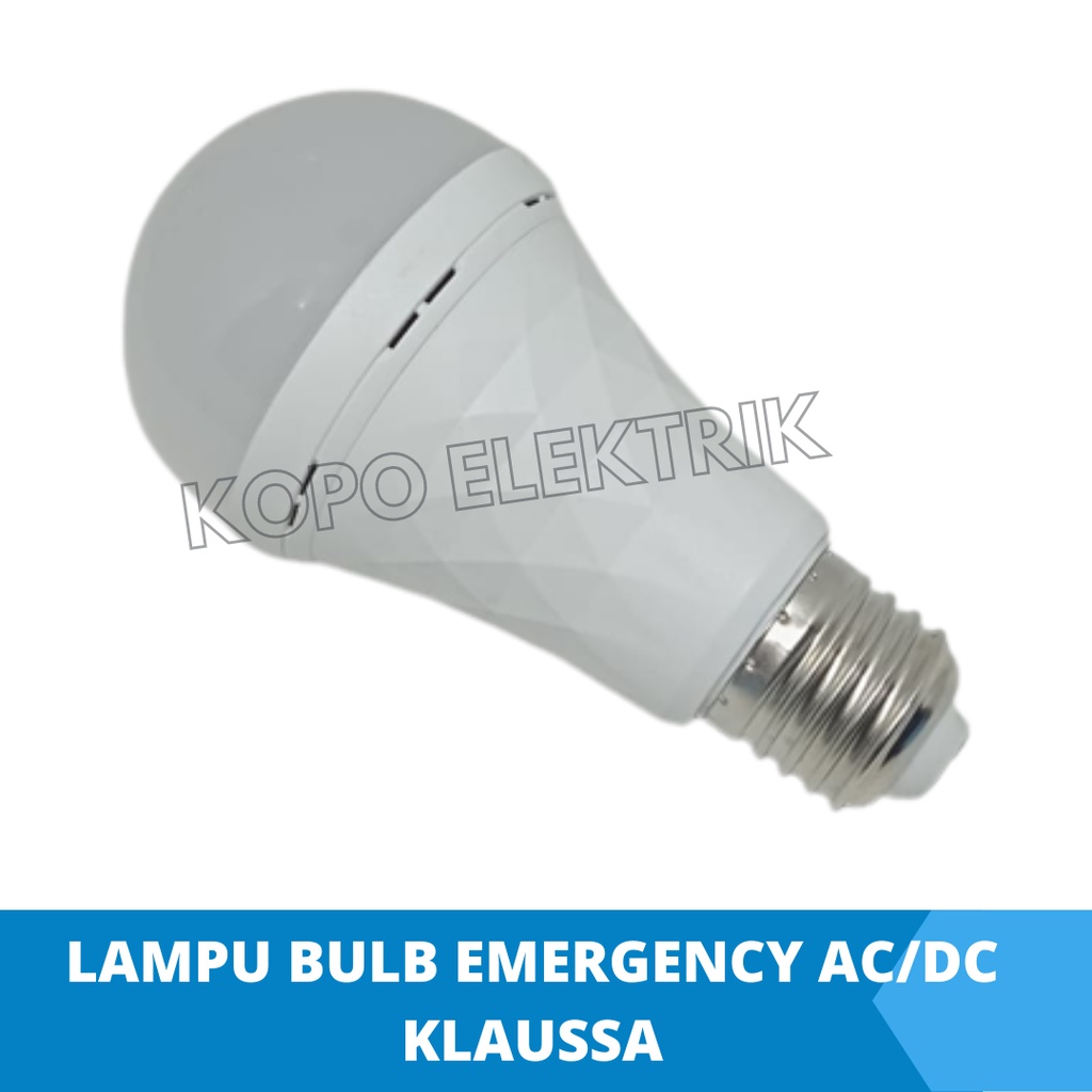 Lampu Bulb Emergency AC/DC 12 Watt Putih