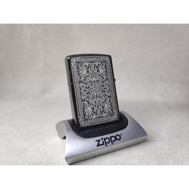 Zippo Batik Raja 2 sisi Original