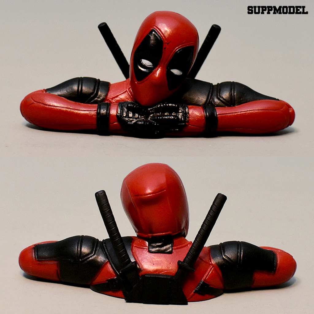 Action Figure Model Kartun Deadpool X-men Untuk Dekorasi