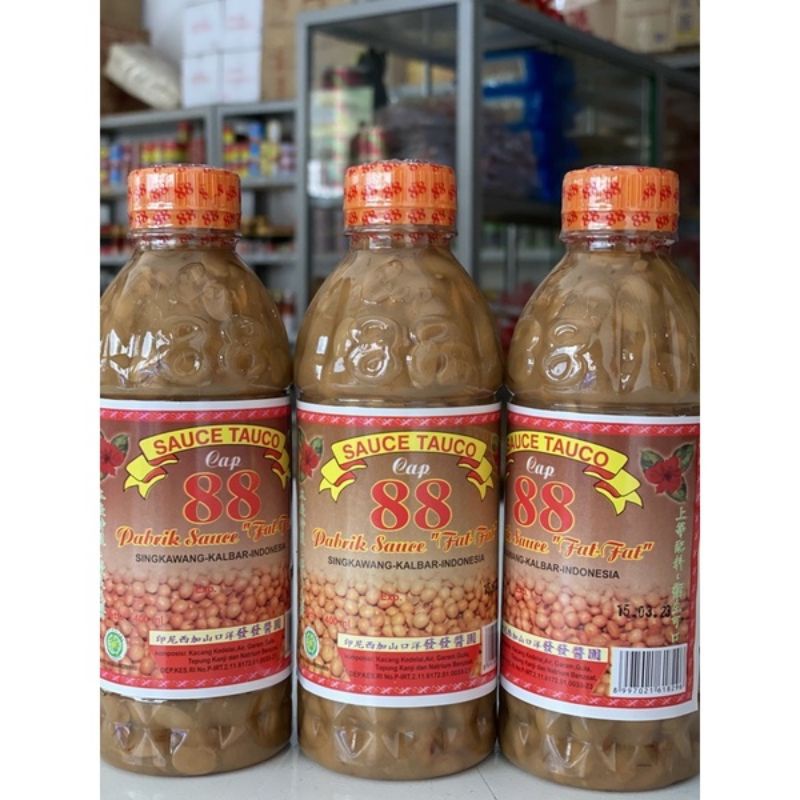 

Tauco cap 88 tauco asli singkawang kemasan 400 ml