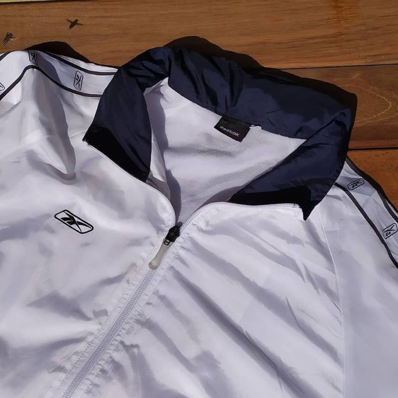 Reebook Windbreaker with hidden hoodie