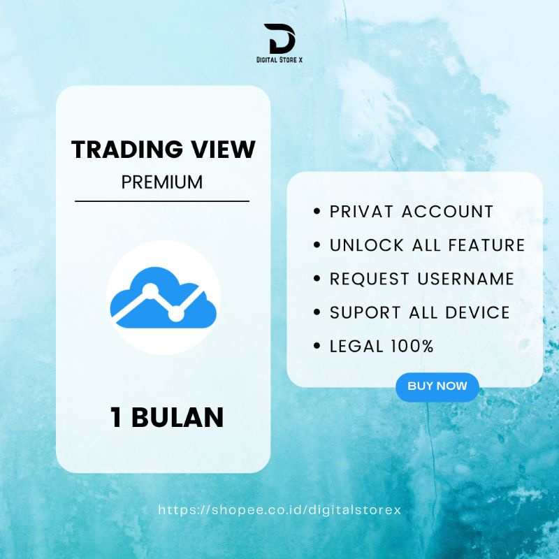 Akun TradingView Bergaransi | Akun TradingView Premium Private 30 Hari | TradingView Premium VIP PRO
