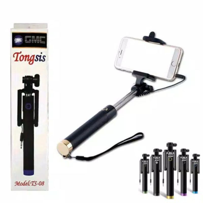 R3 Tongsis + Remot Tripod Tongsis 3 in 1 Remote Bluetooth