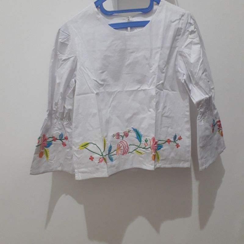 Blouse atasan wanita putih / blouse sopan formal