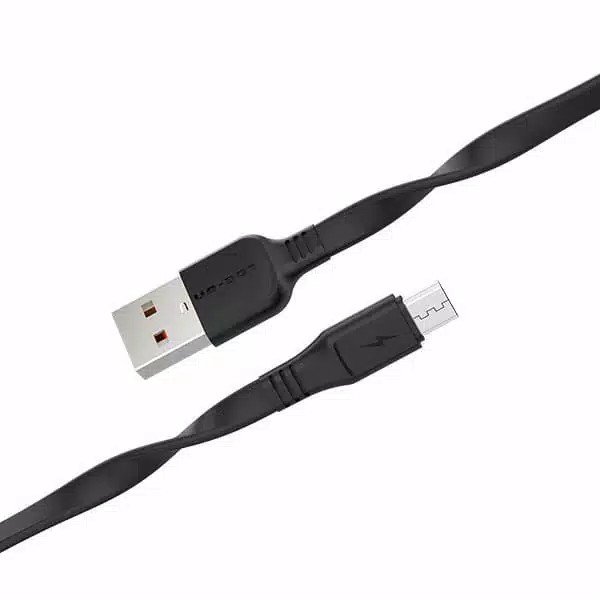 KABEL DATA LOGON MICRO USB 1M LO-CB21 Fast Charging Kabel Data LogON usb micro