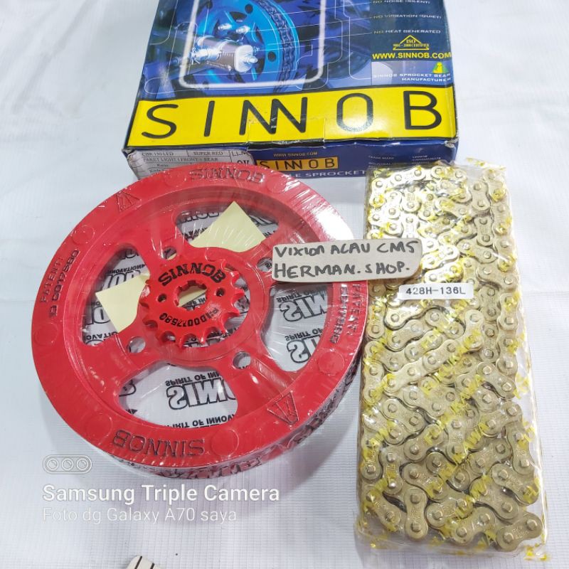 Gir set sinnob cbr 150 - cb 150 / gear set sinnob cbr150 - cb 150 / Girset Sinnob Cbr 150 -cb150 / g