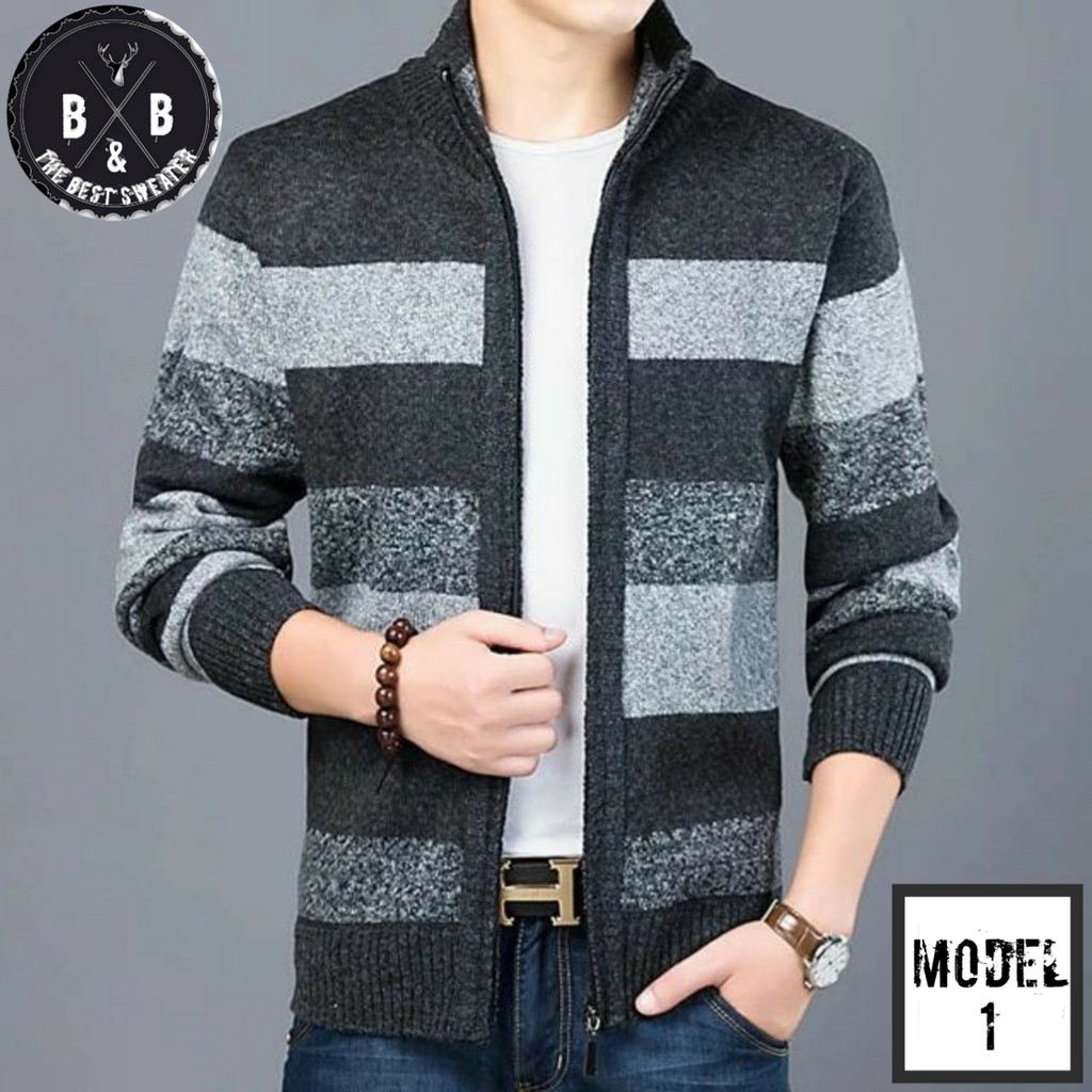 SWEATER  PRIA CASUAL V-NECK SLIM
