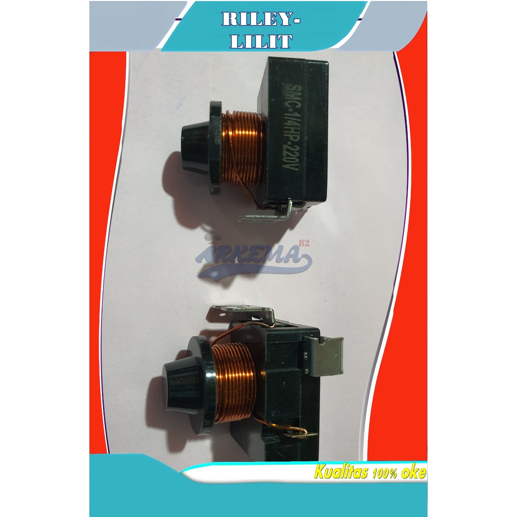 RILEY KOMPRESSOR / PTC RILEY / PENGGERAK COMPRESSOR KULKAS / RILEY LILITAN KOMPRESOR 1/4PK DAN 1/3PK