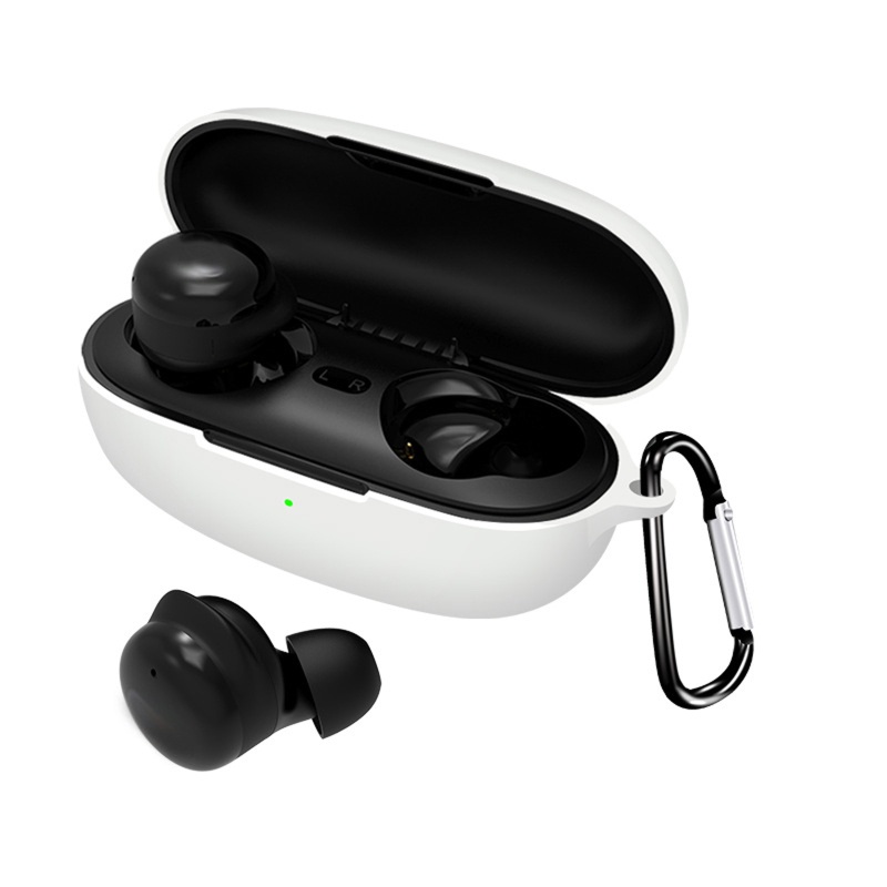 Vivi Casing Soft Case Silikon Anti Jatuh Untuk Earphone QCY T17