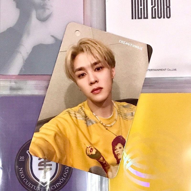 pc photocard kun hitchhiker wayv kick back