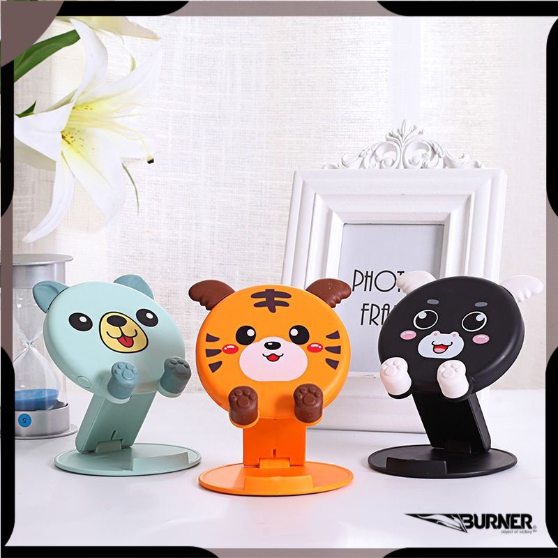 PHONE HOLDER ANAK HP STANDING HP DOCK CHARGER KARTUN / PENYANGGA HP TABLET CUTE DESIGN