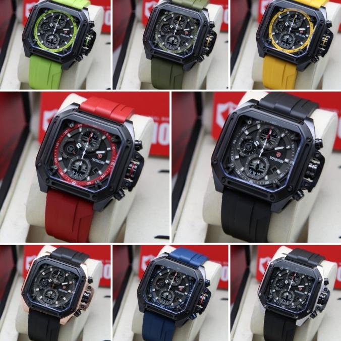 [ ORIGINAL ] Jam Tangan Pria / Cowok EXPEDITION 6813 E 6812 MC Termurah