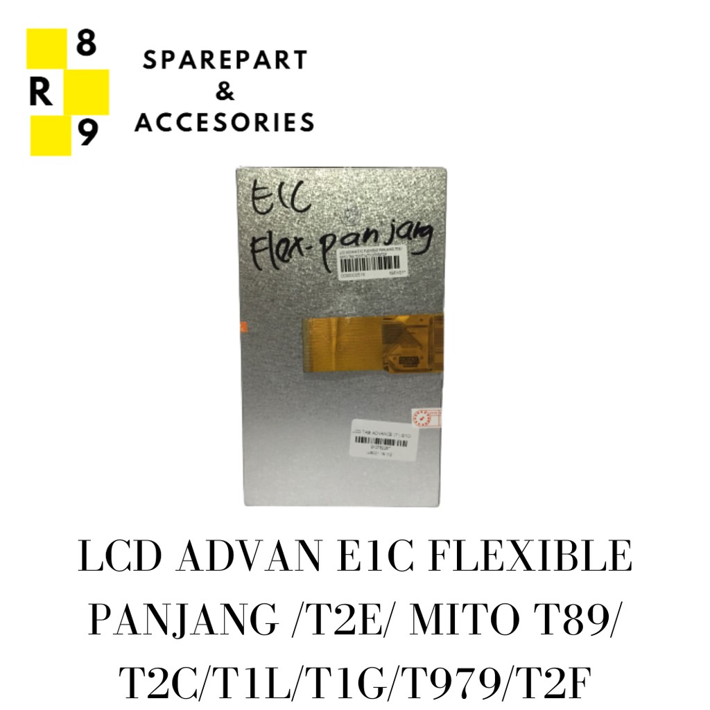 LCD ADVAN E1C FLEXIBLE PANJANG / T2E / MITO T89 / T2C / T1L / T1G / T979 / T2F