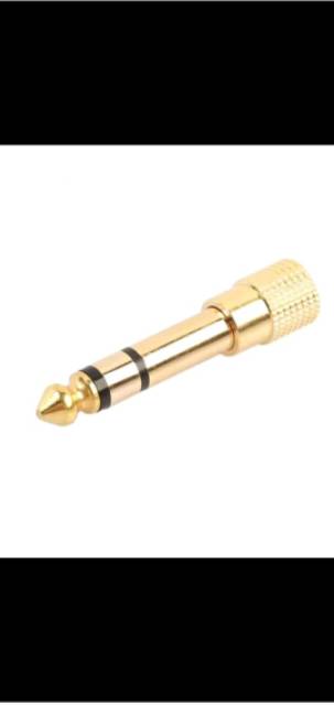 Jack converter dari 3.5mm to 6.5mm