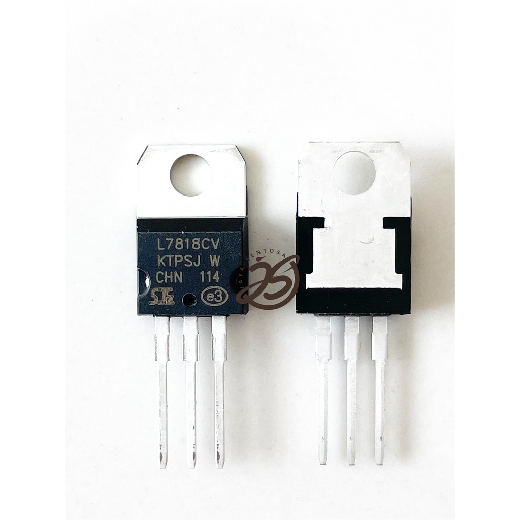 L7818 (1buah) VOLTAGE REGULATOR TRANSISTOR L7818CV L 7818 KWALITAS BAGUS