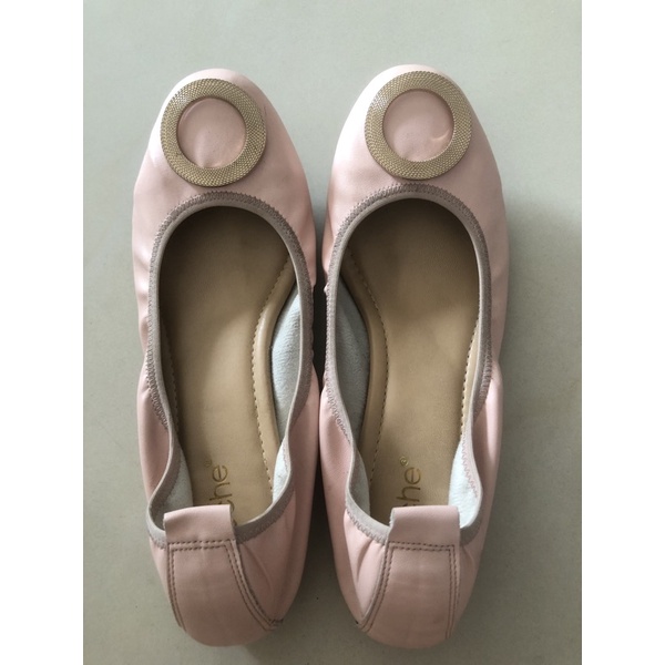 preloved sepatu noche warna pink size 37