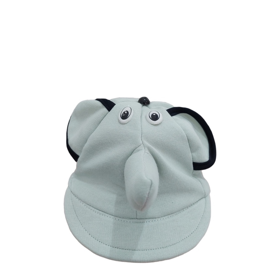 Topi Anak / Blaita Karakter Hewan Gajah Laki Perempuan Usia 1-3 Tahun