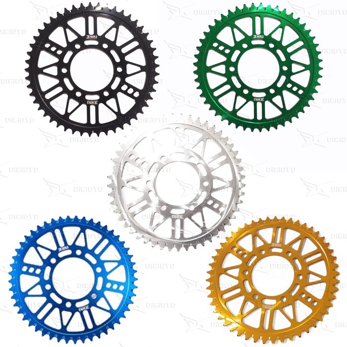 WR3 Gear Belakang WRA2090 520 Untuk Velg OZ / Rotobox / RCB / Dll