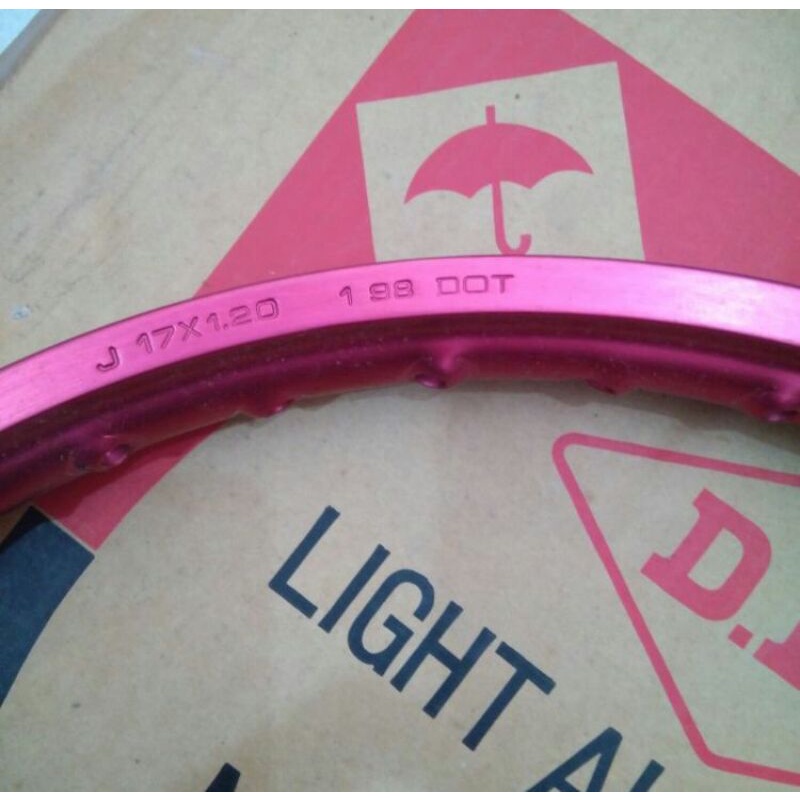 Velg DID alloy RIM 17 120 original Japan not takasago daytona