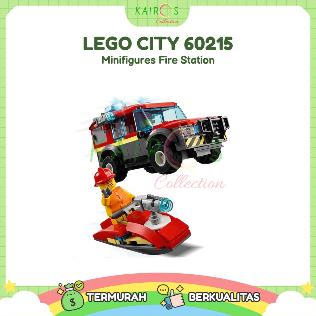 LEGO City 60215 Fire Station Original