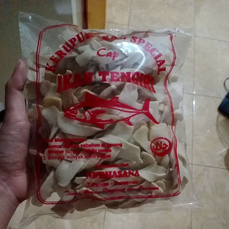

Kerpuk Ikan Special Cap Ikan Tengiri
