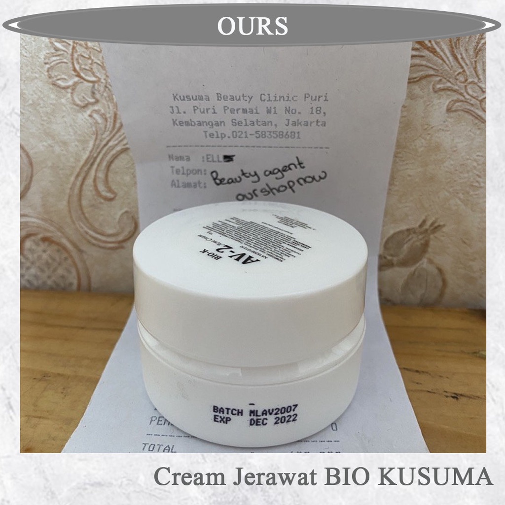 Cream jerawat AV-0,1,2,3 BIO-Kusuma | 100% Original KUSUMA KLINIK OURSHOPNOW