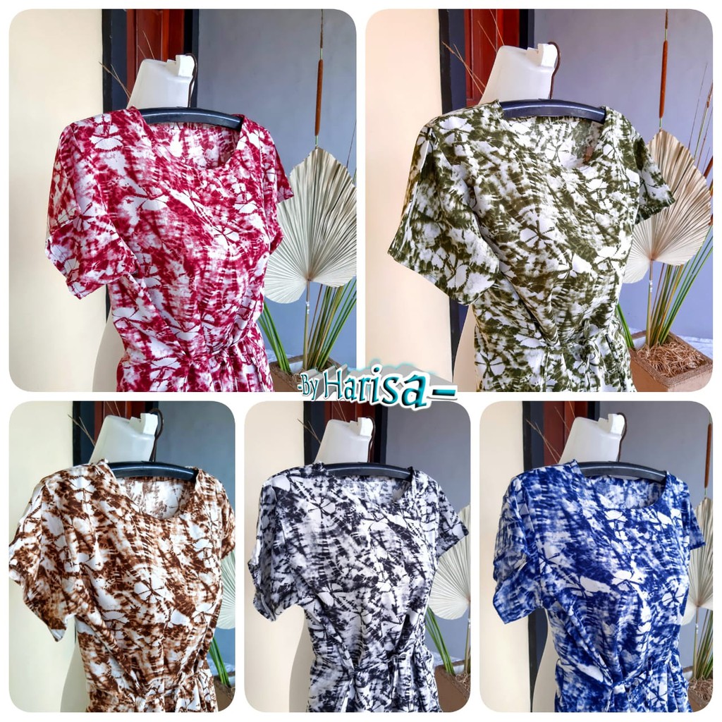 Piyama Tie Dye Acak Rayon Super 02