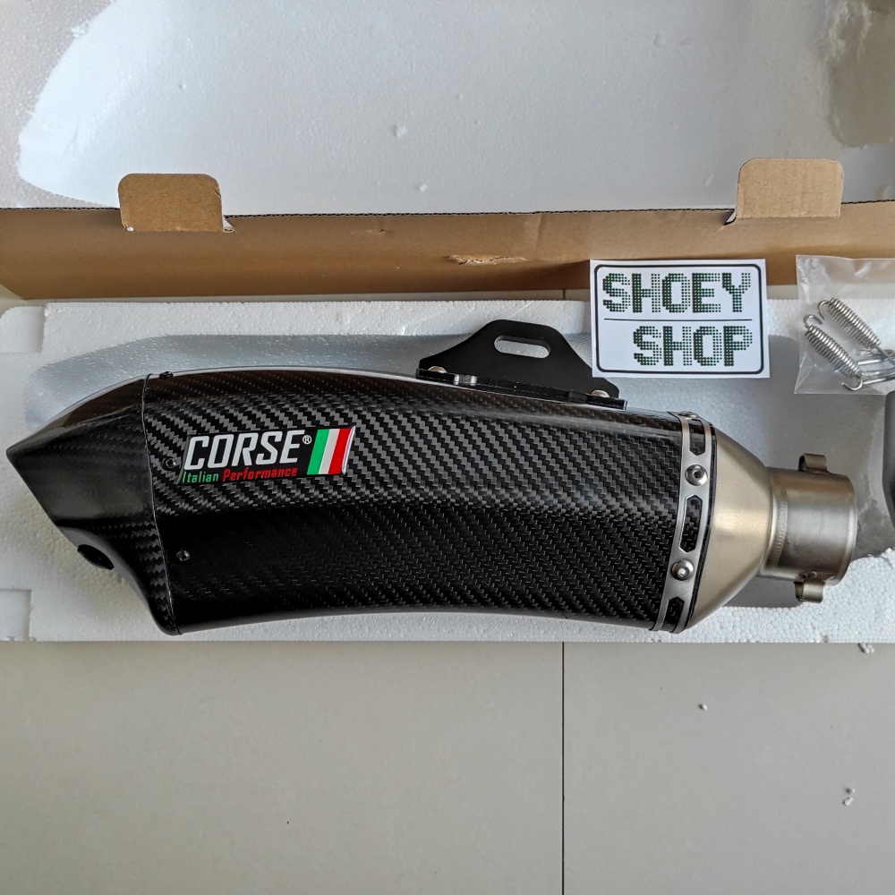 Knalpot ZX25R Corse Italian Performance Underbelly IMPORT