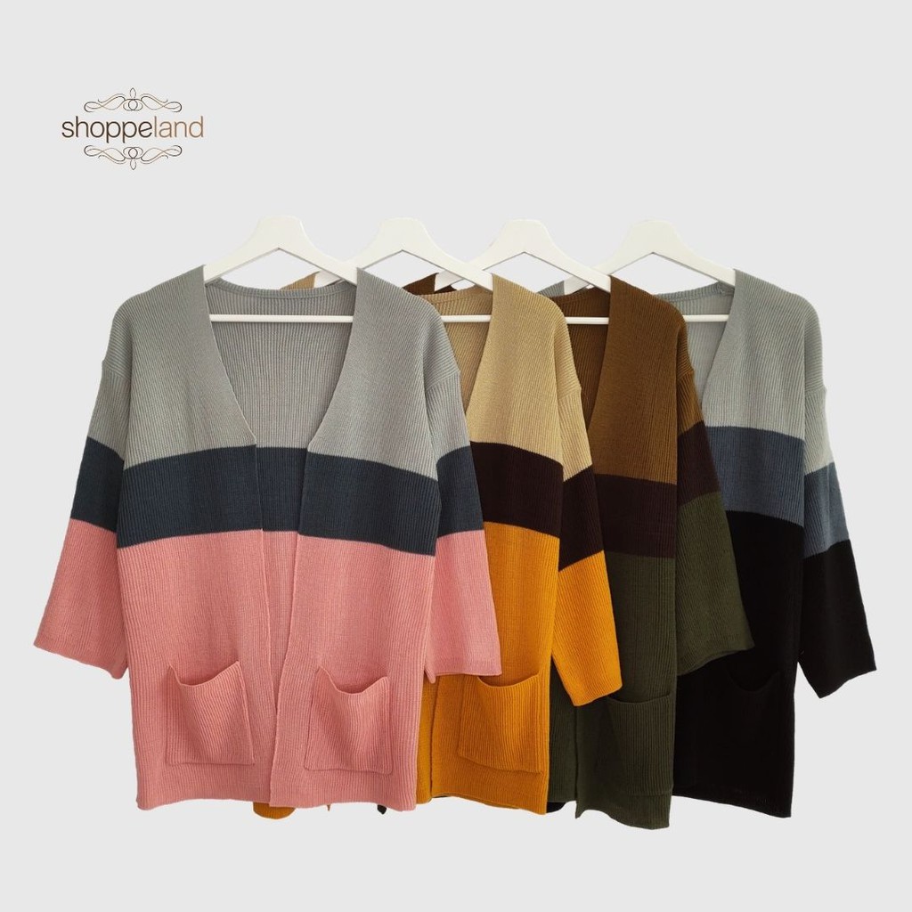 NEW ARRIVAL - CARDIGAN RAJUT 3 WARNA | Shopee Indonesia