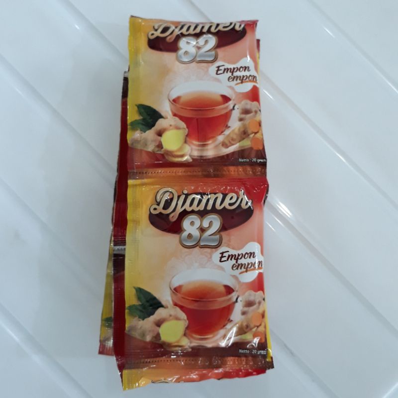 

Jahe merah instant Djamer 82 Empon-empon 10 Sachet