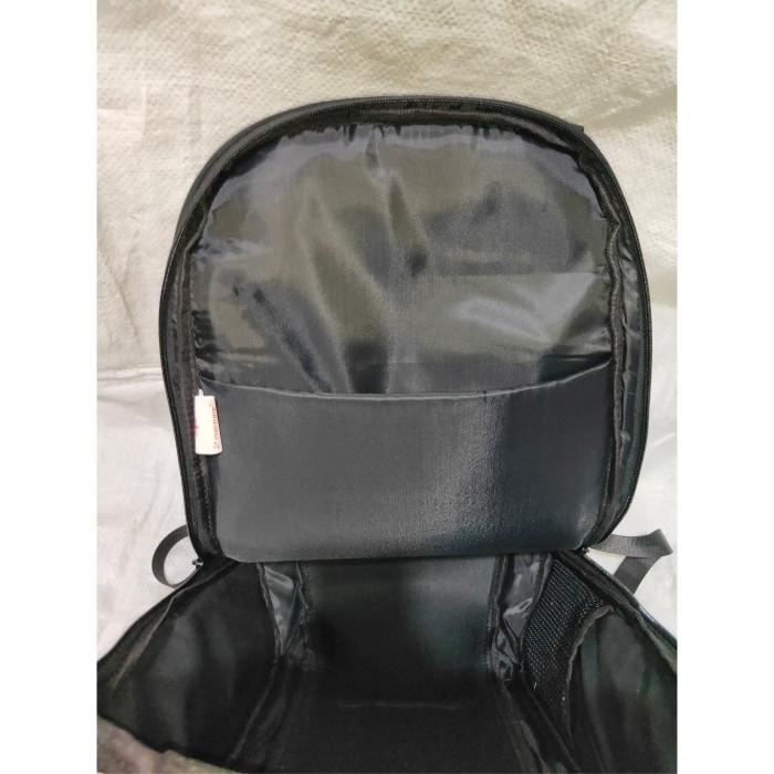 Tas Ransel Laptop Batok Backpack Hardcase USB Charge HP Fortune