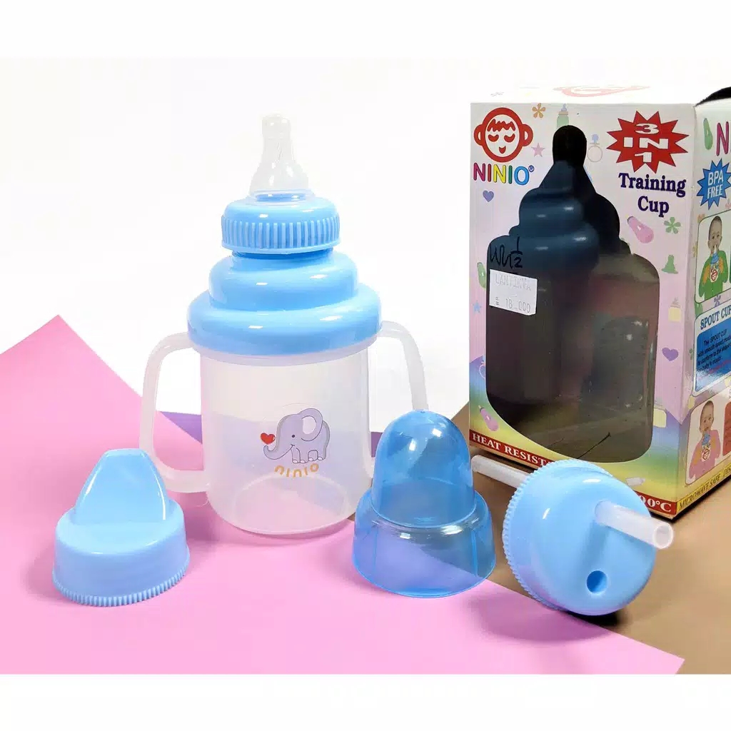 Botol Minum Bayi Ninio 3in1 Botol Dot Minum
