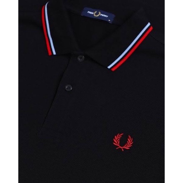 fred perry twin tipped polo shirt