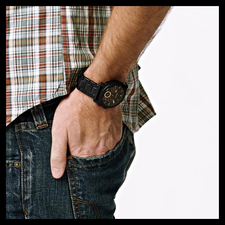 New List Jam Tangan Pria Merk Fossil Fs 4682 / Fs4682 Original Free Yes Berkualitas