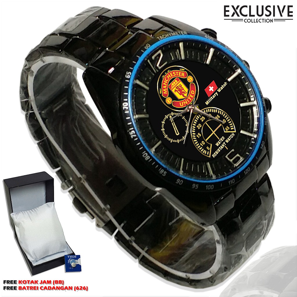 (Istimewa ) Jam MU Rantai Sport