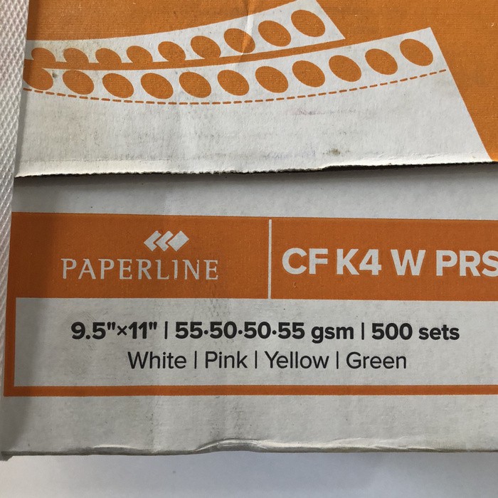 Kertas Computer CF 4 Ply NCR PRS 9.5x11 Inch 2000 Lembar (PMKH) PAPERLINE