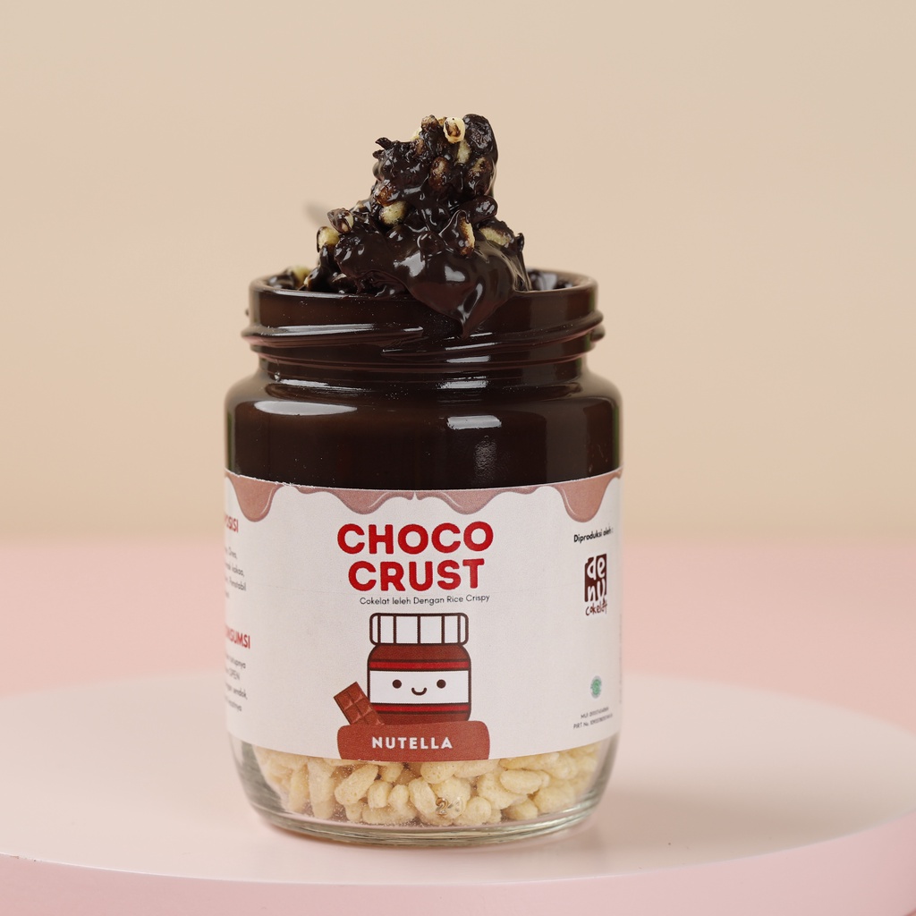 

Choco Crust Hazelnut (bukan nutella) Big Jar Kaca