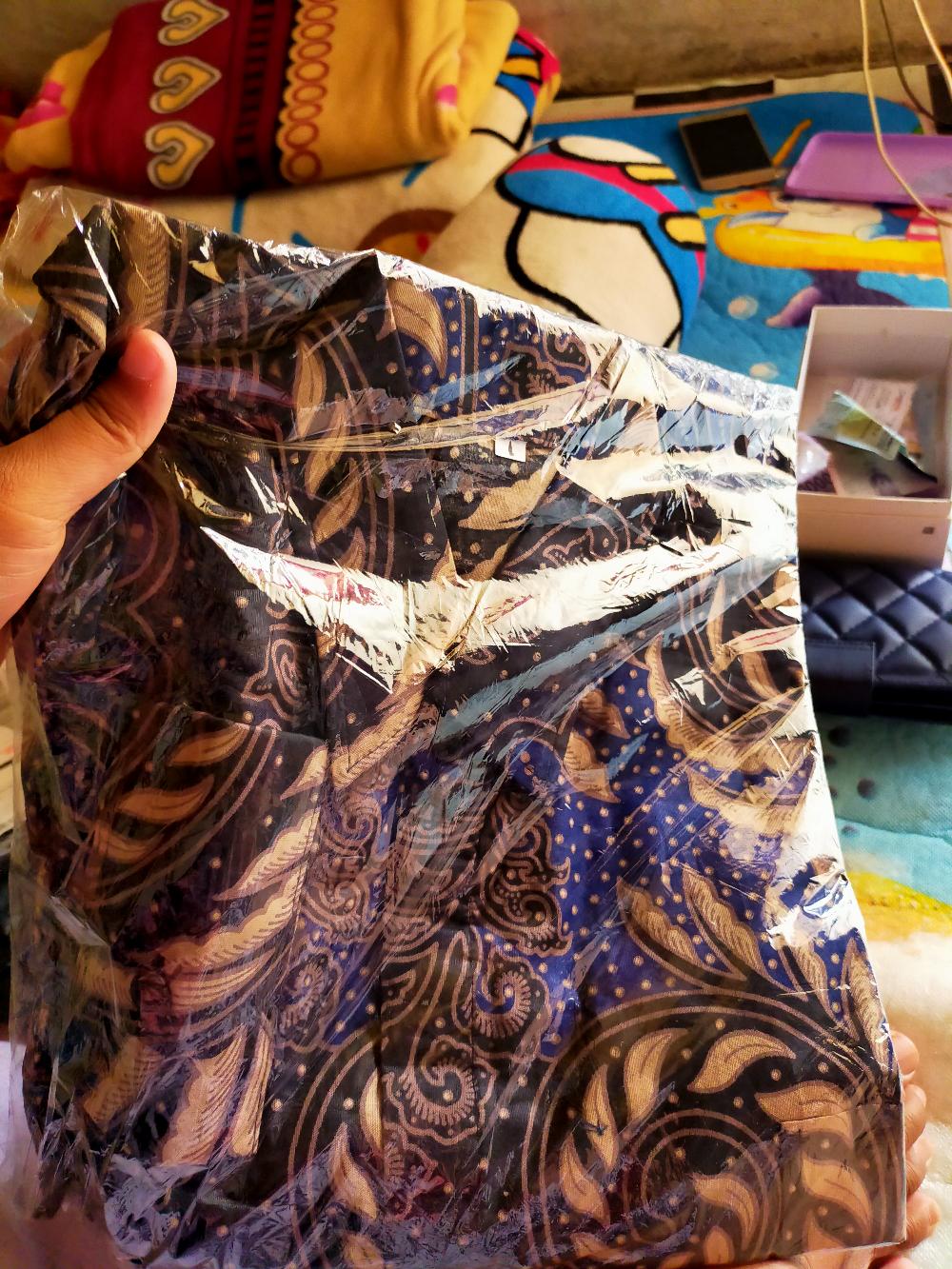 Batik Pria Kemeja Batik Lengan Panjang