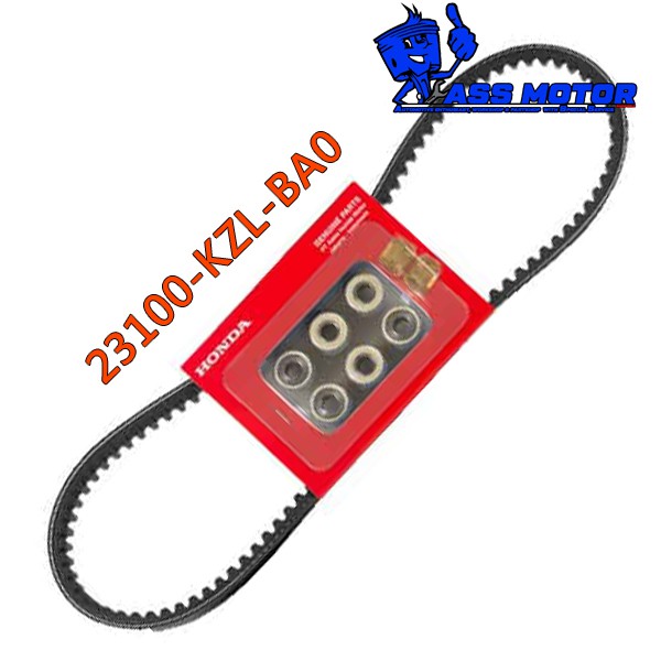 Vbelt V-belt Van Belt set plus roller Drive Belt Beat FI non ACG, Vario FI 110 23100-KZL-BA0 LINDEN 