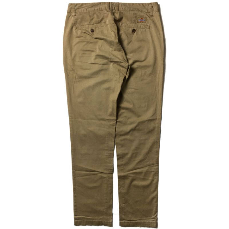 CELANA PANJANG DICKIES DSL1D 878 - LONG WORK PANTS KHAKI TAN | Secondbranded Original | Second