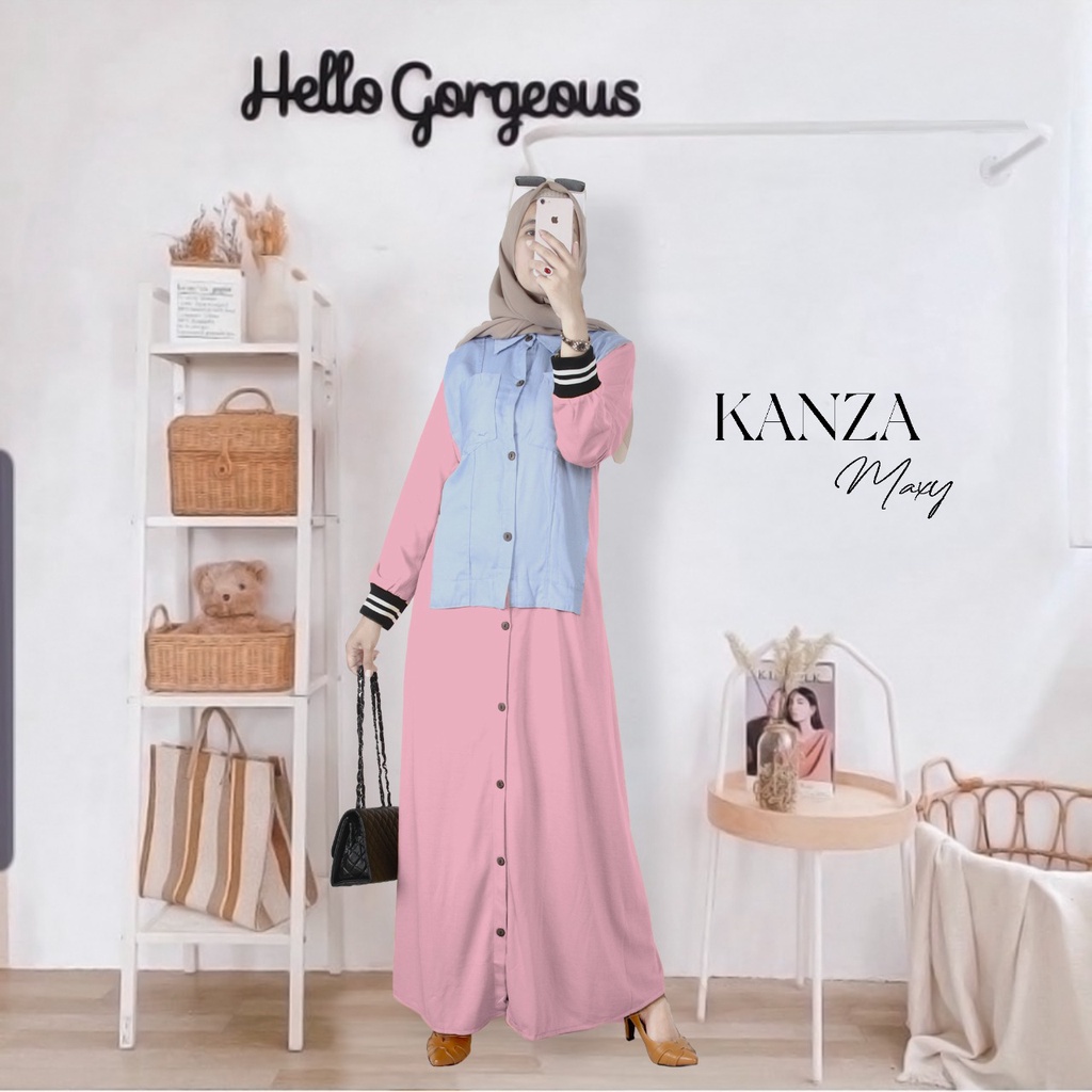 FASHION KEKINIAN WANITA TUNIK KANZA DMR